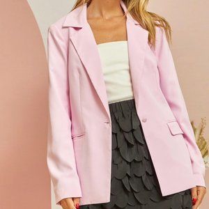 NWT Light Pink Blazer